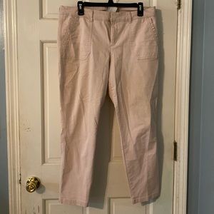 Pale pink Pixie Pants from Old Navy